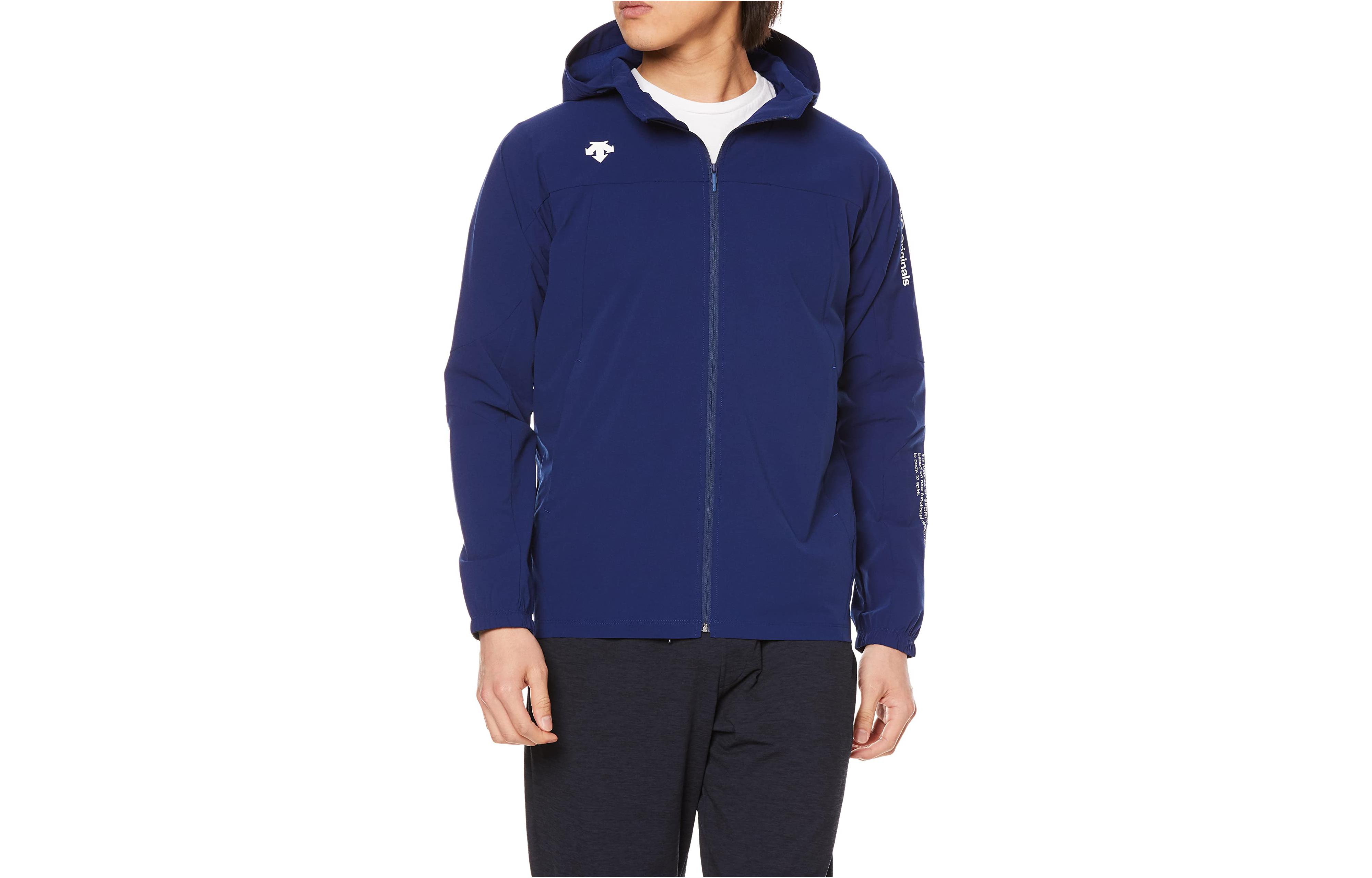 DESCENTE MoveSport Windproof Waterproof Lightweight Stretch Jacket Blue () DMMTJF14AZ