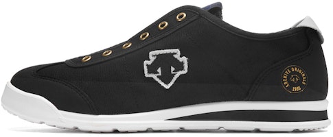DESCENTE Movewear Chron Tempo Slip-On 'Black Breathable Low-Top' D3293LSNXC-BK DESCENTE Movewear Chron Tempo Slip-On 'Black Breathable Low-Top' D3293LSNXC-BK