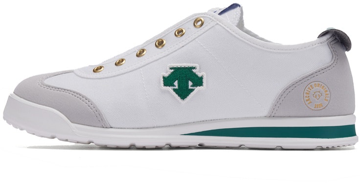 descente-movewear-chron-tempo-slip-on-white-green-d3293-lsnxc-wg
