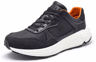 Lookbook DESCENTE Paul Smith x Dualis 'Sepatu Lari Kasual Hitam Nyaman' D2431LCR24-BK