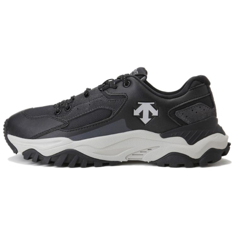 DESCENTE Plozen Black Low-Top Urban Running & Training Shoes SP323LCR75-BLACK