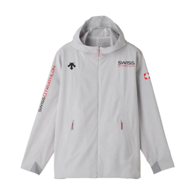 DESCENTE PRO Hooded Zip Jacket - Outdoor Casual Sport Print Design DXG2812RT