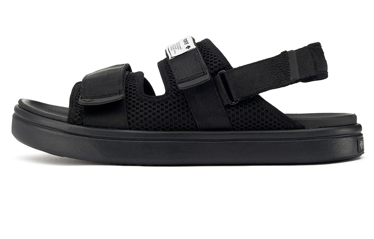 DESCENTE Quick-Dry Sandals Black Beach Slides D2223ENDXX-BK