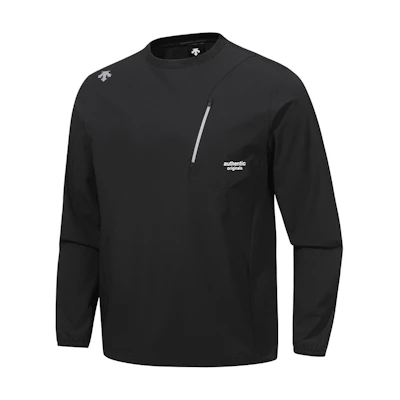 DESCENTE Quick-Dry Sweat-Wicking Outdoor Graphic Long-Sleeve Sweatshirt SP321RWH91