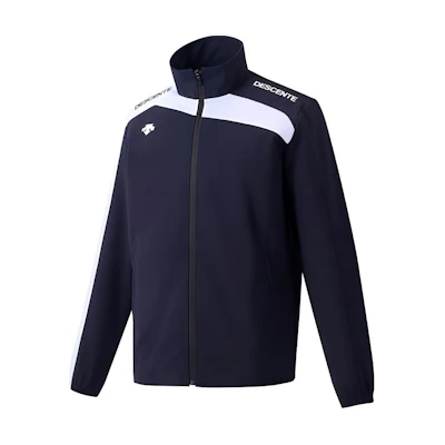 DESCENTE Retro Colorblock Sports Running Jacket Unisex Training Zip-up DTM1550B