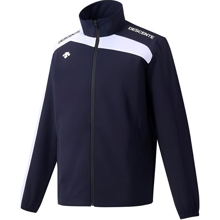 Order DESCENTE 復古拼色運動跑步外套 男女訓練拉鍊上衣 DTM1550B