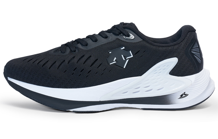 Buy DESCENTE 跑步鞋'黑白色舒适透气低帮' D2223RRN92-WB