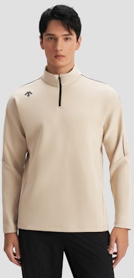 DESCENTE RUNNING Half-Zip Stand Collar Sweatshirt - Minimalist & Comfortable D4491RHT01 Shop DESCENTE RUNNING Half-Zip Stand Collar Sweatshirt - Minimalist & Comfortable D4491RHT01