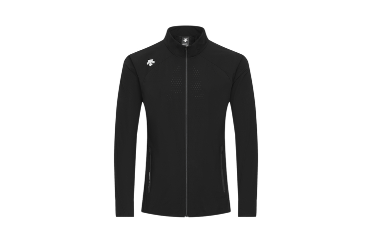 DESCENTE Running  Solid Slim-Fit Long-Sleeve Half-Zip Woven Jacket D3231RWB43 圖 2