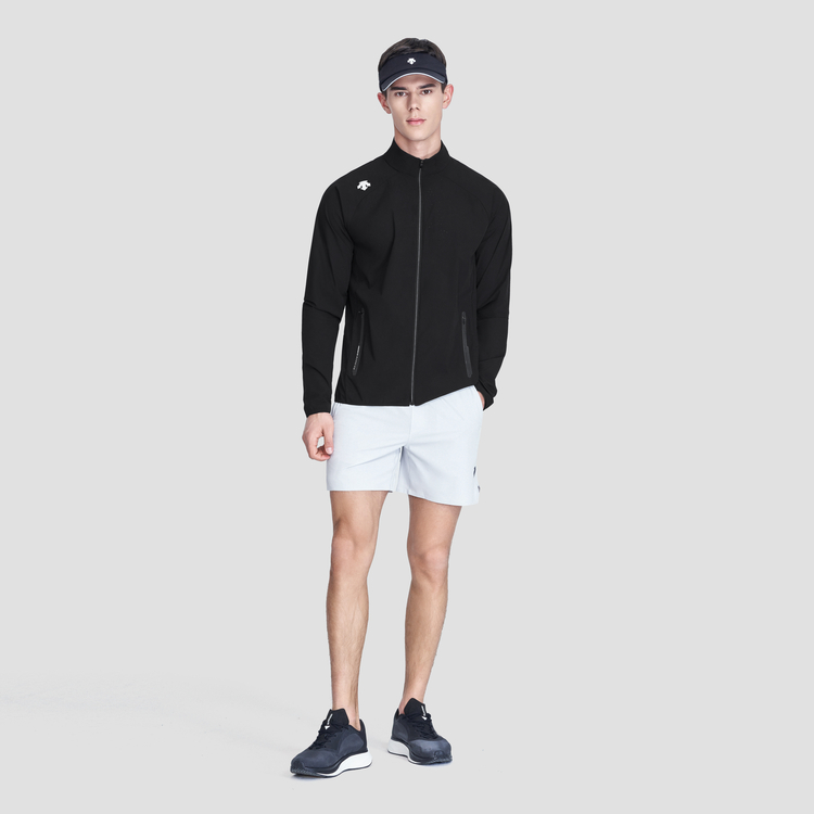 DESCENTE Running  Solid Slim-Fit Long-Sleeve Half-Zip Woven Jacket D3231RWB43 圖 6