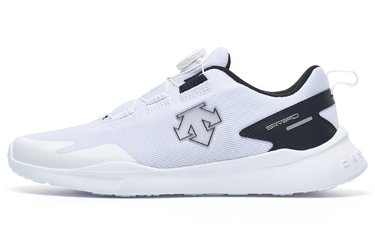 DESCENTE Running Low Top 'White Cushioned Bounce' D1313GES72-WT