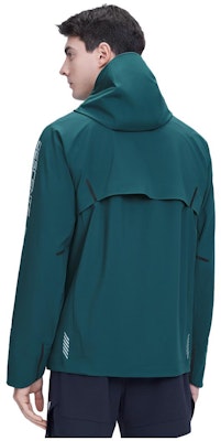 DESCENTE RUNNING系列印花Logo拉鍊連帽外套。 D3131RJK41 Details for DESCENTE RUNNING系列印花Logo拉鍊連帽外套。 D3131RJK41