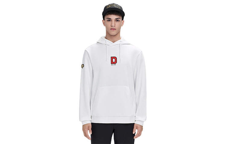 DESCENTE Running Series Baseball Logo Hoodie - Sportswear D1491LHD90