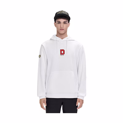 DESCENTE Running Series Baseball Logo Hoodie - Sportswear D1491LHD90
