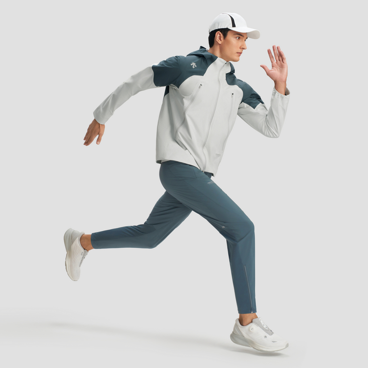 Details for DESCENTE Running Series Lightweight Waterproof Breathable Jacket for Men D4331RJK43