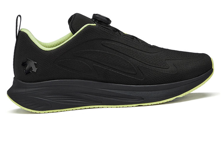 Order DESCENTE 跑鞋 '简单舒适黑色' D4131RRN06-BK