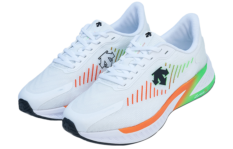 DESCENTE Running Shoes 'White Green' 圖 2