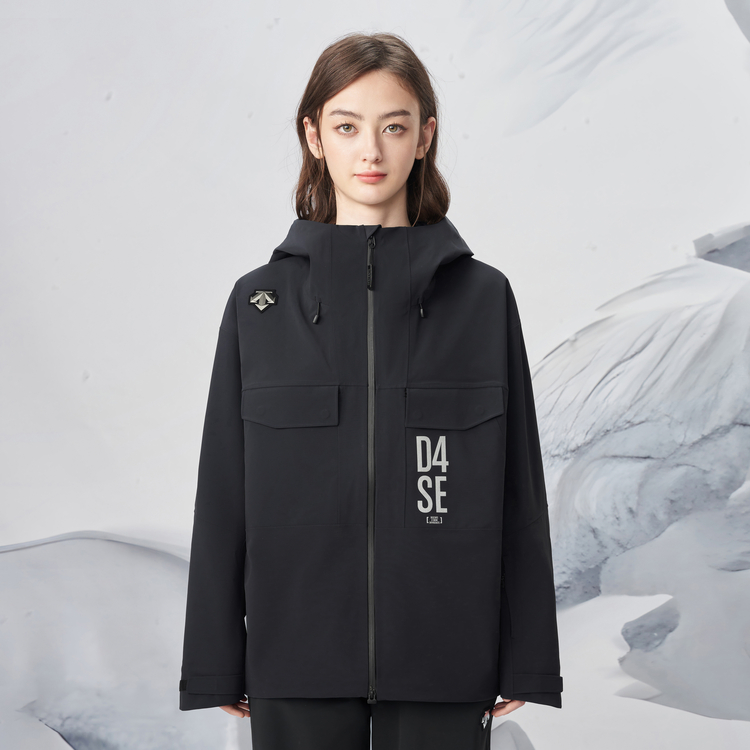 DESCENTE RWSB Series Unisex Snowboard Jacket Windproof Loose Fit D3433OJK65 圖 5
