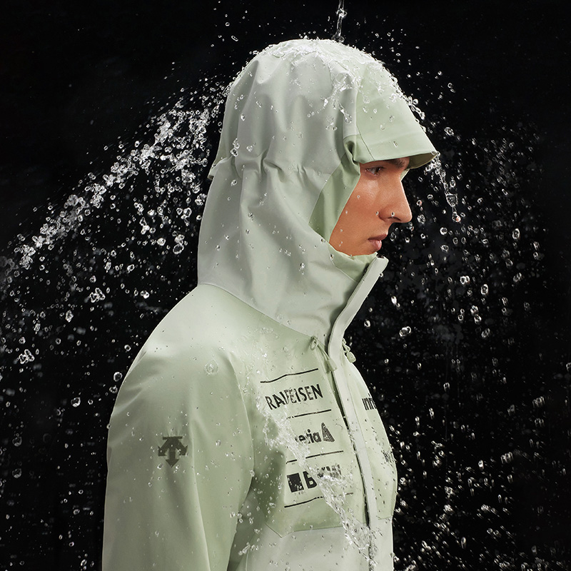 Shop DESCENTE SKI REPLICA 3L Waterproof Breathable Windproof Outdoor Jacket for Men D4391SHJ50