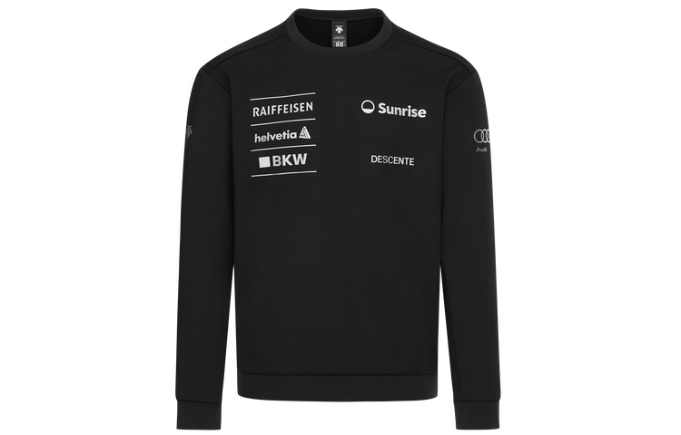 DESCENTE Ski Style Casual Knit Pullover Sweater D3431SHT61