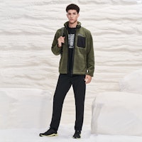 デサント スキースタイル フリースニットジャケット コントラストポケット付き D1491SKT91 Shop デサント スキースタイル フリースニットジャケット コントラストポケット付き D1491SKT91