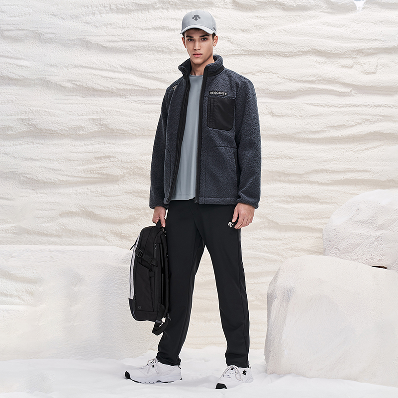 Cheap Chaqueta de Esquí DESCENTE Estilo Polar con Bolsillo Contraste. D1491SKT91