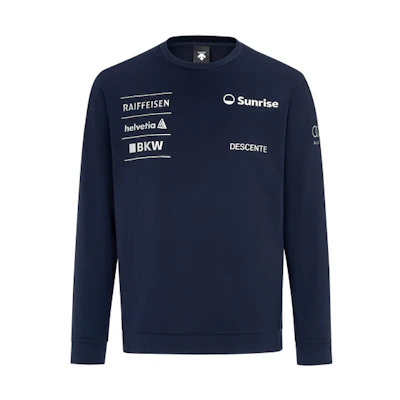 DESCENTE Ski Style Knitted Pullover - Warm, Comfortable, Casual Sportswear D3431SHT63