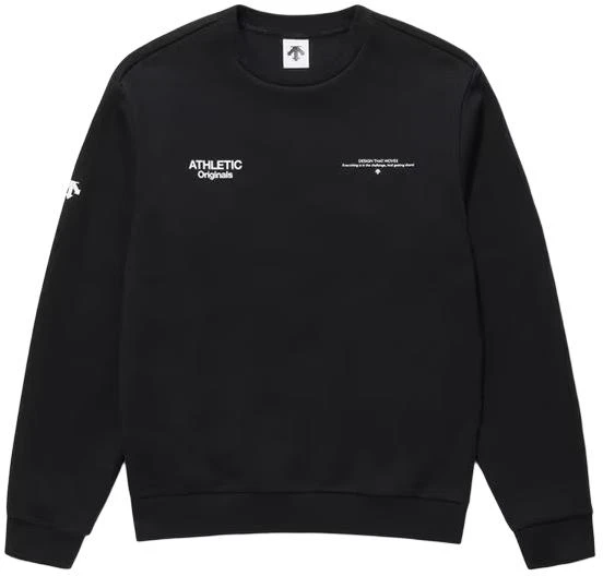 descente-ski-style-oversized-letter-print-crewneck-sweatshirt-unisex-black-sp-123-uht-12-blk-0