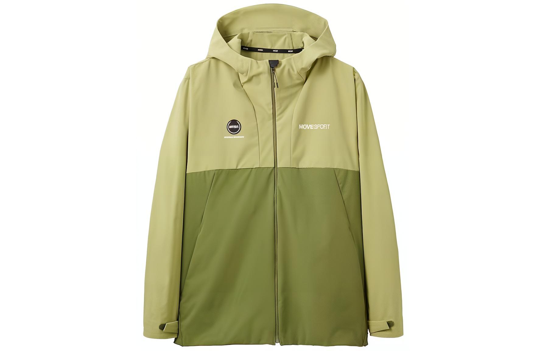 DESCENTE Snowboard Series Waterproof UV-Proof Hooded Logo Jacket DMMVJF10