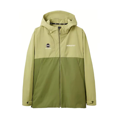 DESCENTE Snowboard Series Waterproof UV-Proof Hooded Logo Jacket DMMVJF10