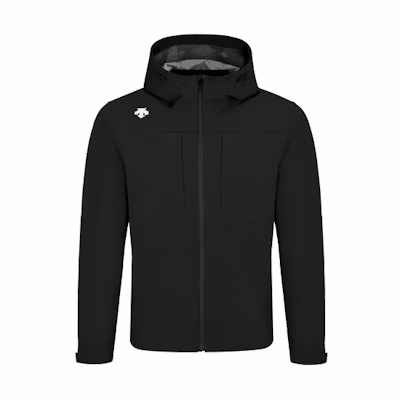 DESCENTE Solid Color Hooded Casual Long-Sleeve Jacket D3431TJK53