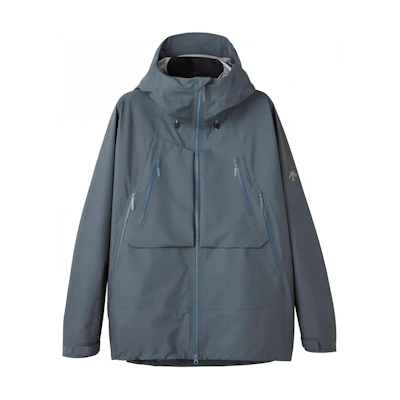 DESCENTE Solid Color Hooded Long Sleeve Jacket DOMXGC32