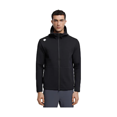 DESCENTE Solid Color Hooded Zip Jacket D1131TFT51A