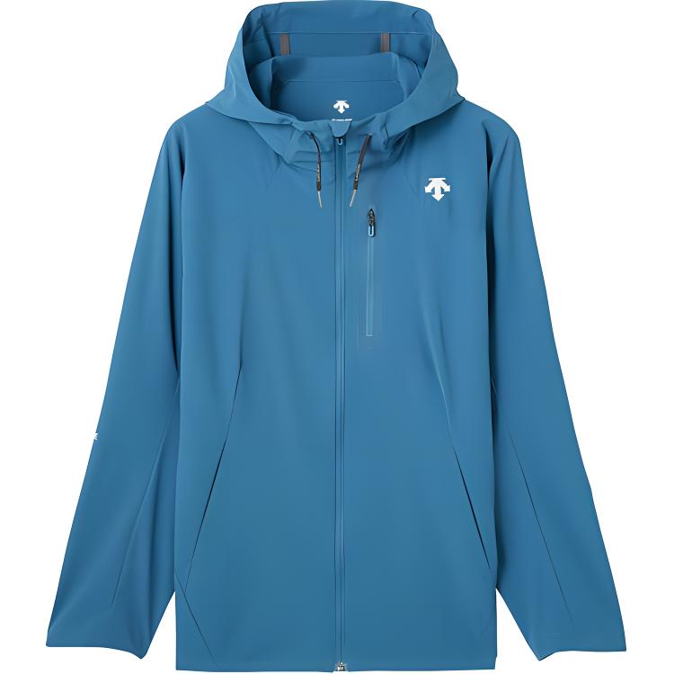 Order DESCENTE Solid Color Long Sleeve Hooded Jacket DJMXGC32