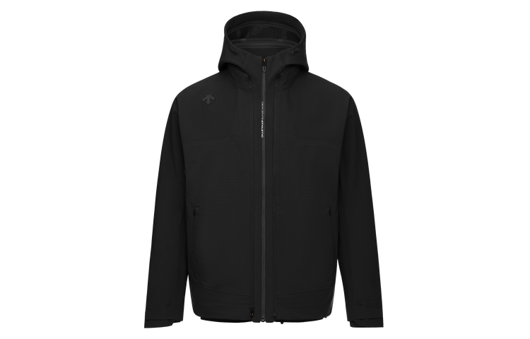 DESCENTE Solid Color Loose Fit Hooded Casual Jacket D3431TTT54