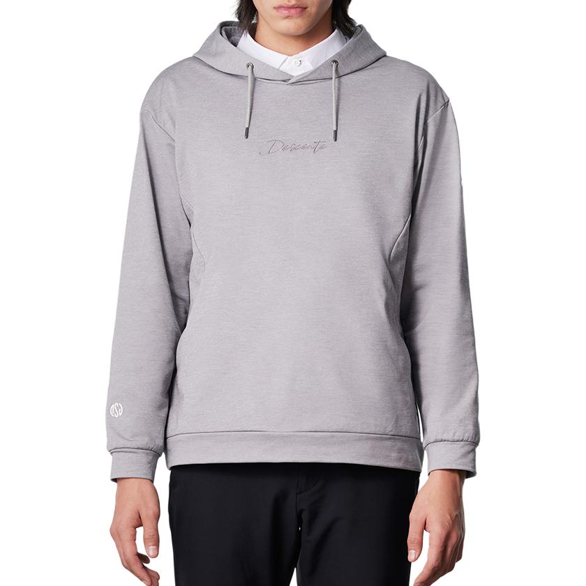 DESCENTE Solid Color Pullover Long Sleeve Sweatshirt DGMXJL50XX