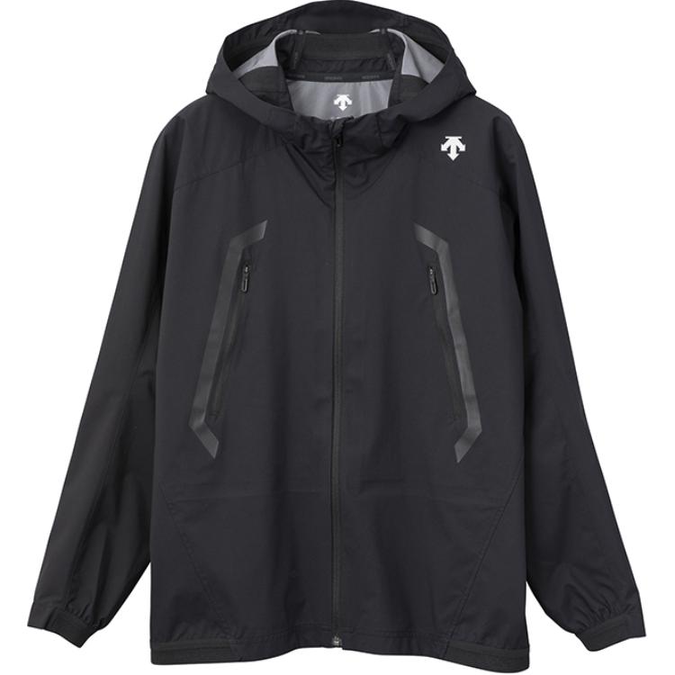 DESCENTE Solid Color Waterproof Breathable Hooded Jacket DJMXGC30