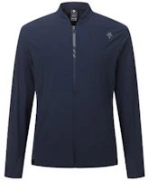 DESCENTE Solid Color Zip-Up High-Neck Jacket Blue DP12MFBL31-DNVG DESCENTE Solid Color Zip-Up High-Neck Jacket Blue DP12MFBL31-DNVG