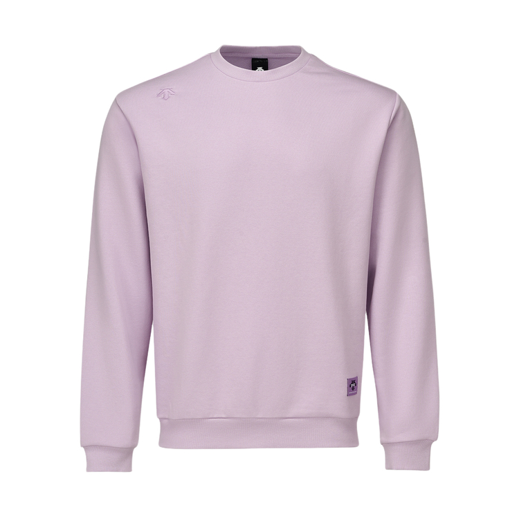 Lookbook DESCENTE Sport Style  Crewneck Knit Sweatshirt - Simple & Comfortable D4321IHT11