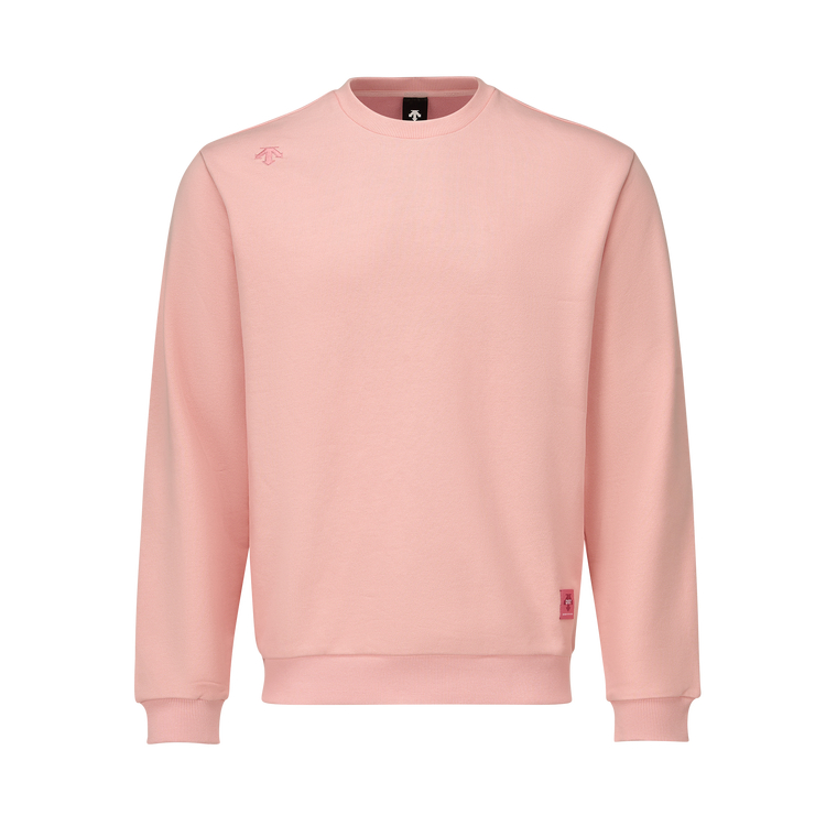 Sizing DESCENTE Sport Style  Crewneck Knit Sweatshirt - Simple & Comfortable D4321IHT11