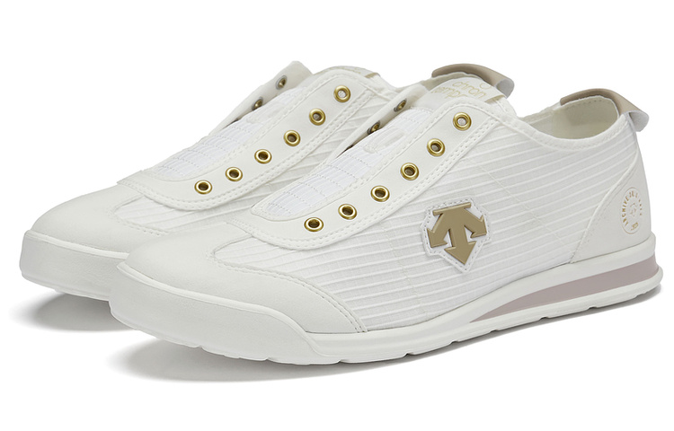 Order デサント スポーツスタイル クロンスリッポン 'ベージュ' D3223LSN91-WG D3223LSN91-WG