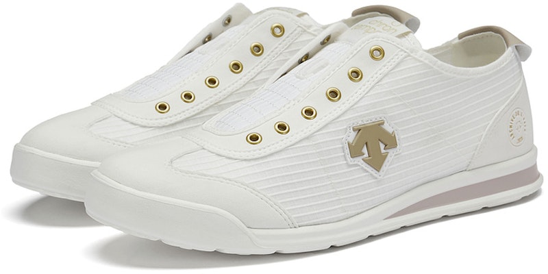 DESCENTE Sepatu Slip On Gaya Sport 'Beige' D3223LSN91-WG Order DESCENTE Sepatu Slip On Gaya Sport 'Beige' D3223LSN91-WG