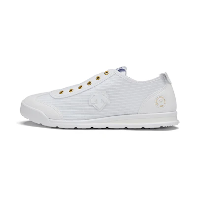 DESCENTE Sport Style Chron Slip On 'White CMFT Breathable Casual'