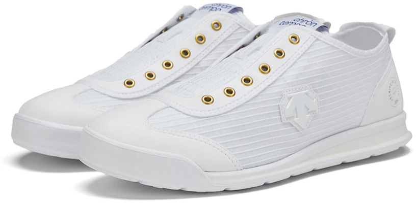DESCENTE Sport Style Chron Slip On 'Blanco Cómodo Transpirable Casual' D3223LSN91-WT Order DESCENTE Sport Style Chron Slip On 'Blanco Cómodo Transpirable Casual' D3223LSN91-WT