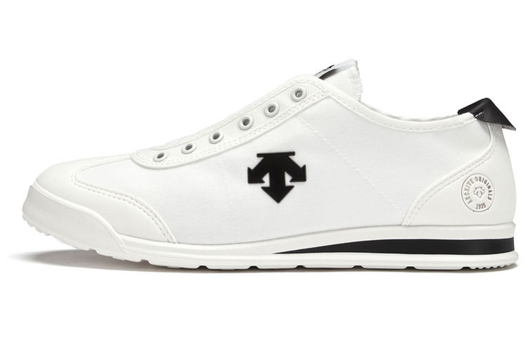 DESCENTE Sport Style Chron Tempo Slip-On 'Black White' D3223LSN23-BW