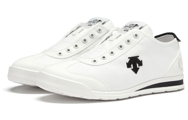 Order DESCENTE Sport Style Chron Tempo Slip-On 'Negro Blanco' D3223LSN23-BW