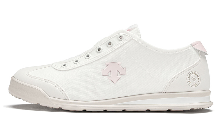 DESCENTE Sport Style Chron Tempo Slip-On 'White Pink' D3223LSN23-PG