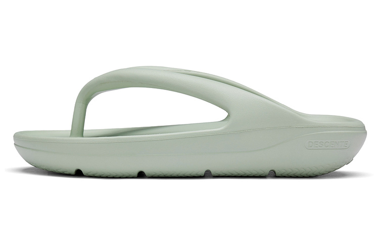 DESCENTE Sport Style Cushioning Thong 'Light Green' D3224LTH41-OL1
