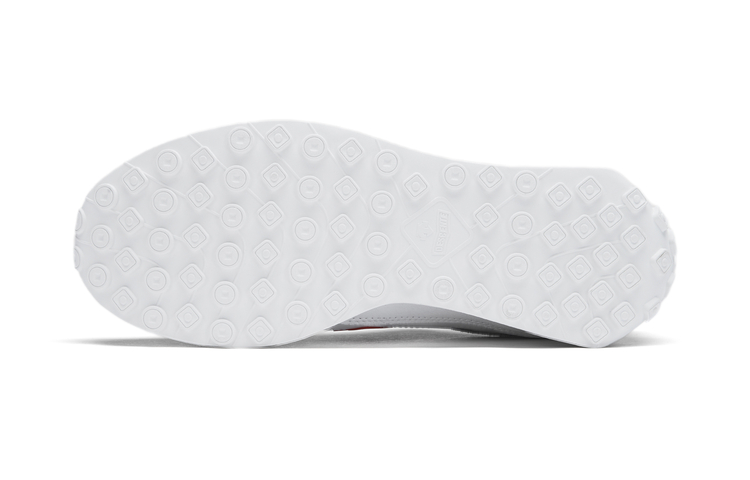 Lookbook DESCENTE 運動風格低筒鞋 '白-紅' D3123LCR11-RW