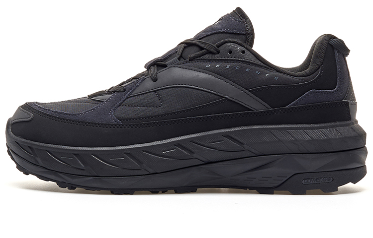DESCENTE Sports Style 'Black CMFT Breathable Low-Top'